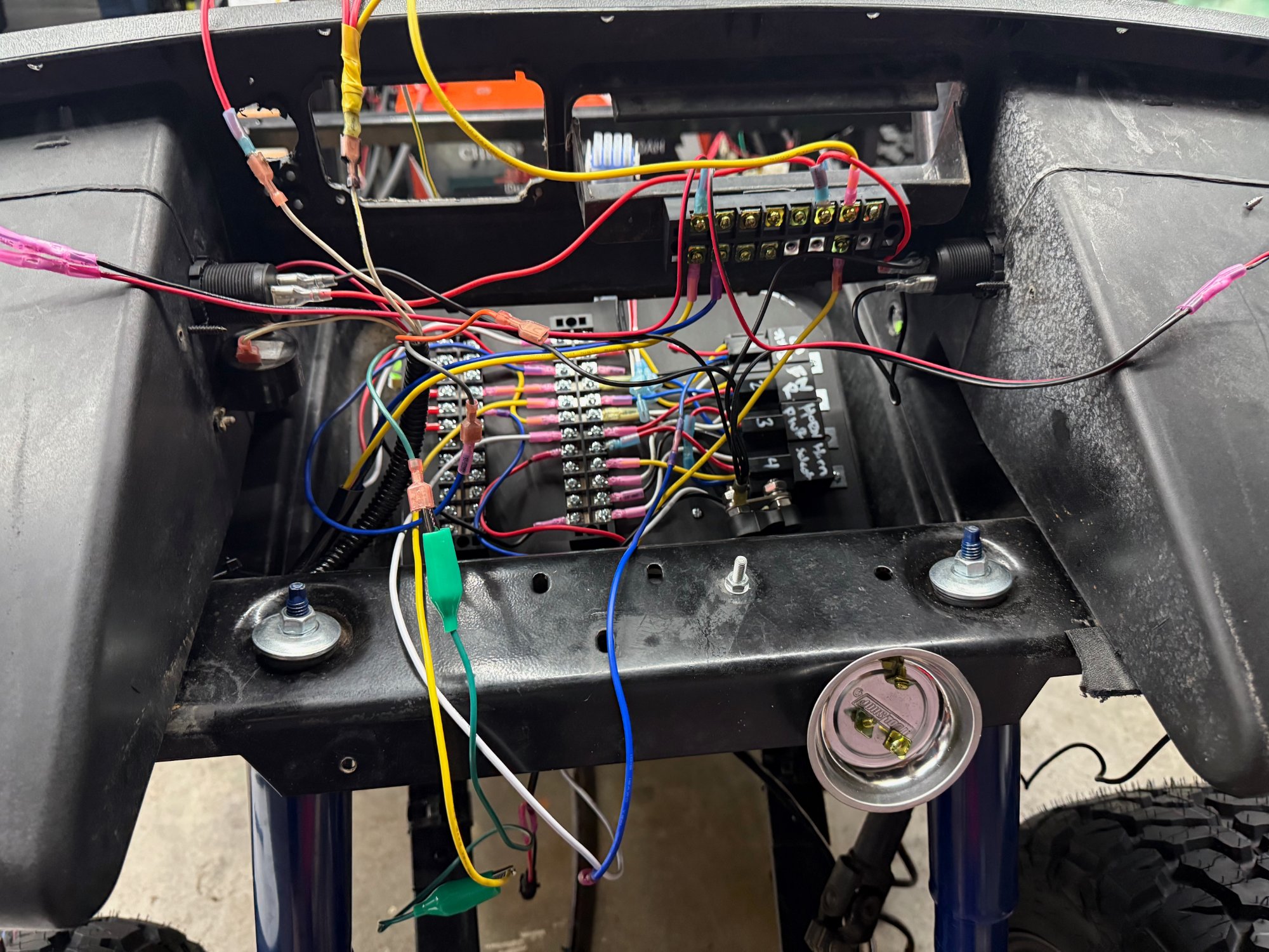 Fuse panel and wiring harness